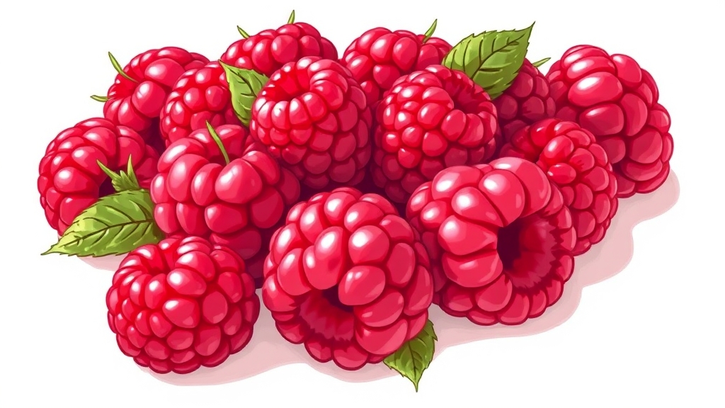좋은 산딸기 고르는 법 (illustration 스타일)