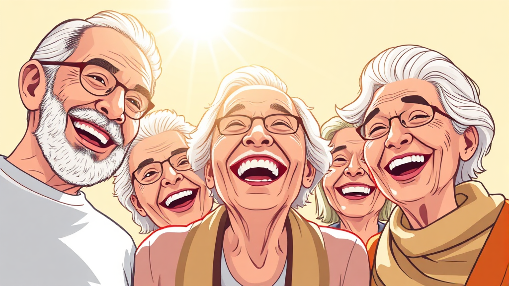 치아 개수와 사망률, 통계로 보니 (illustration 스타일)