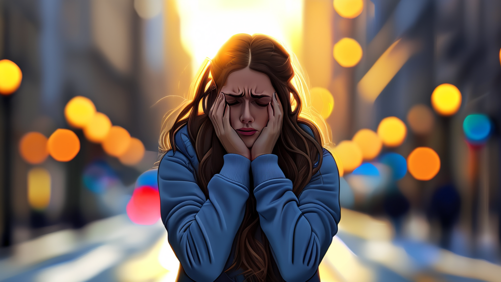 손목 건초염의 주요 증상 알아보기 (realistic 스타일)