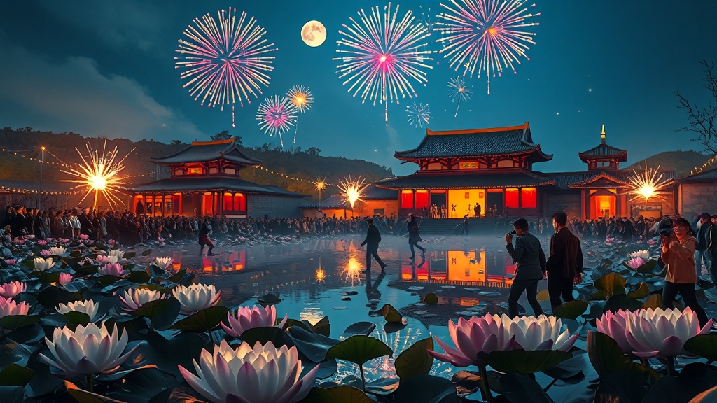 축제 개요 및 역사 (realistic 스타일)