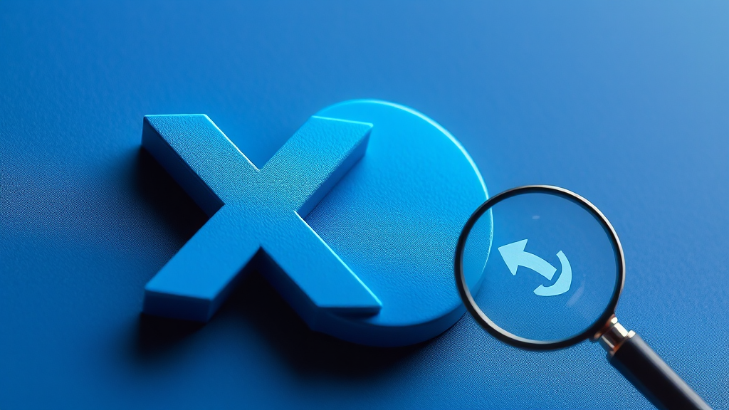 X(트위터) 앱/웹 버전 업데이트 (realistic 스타일)