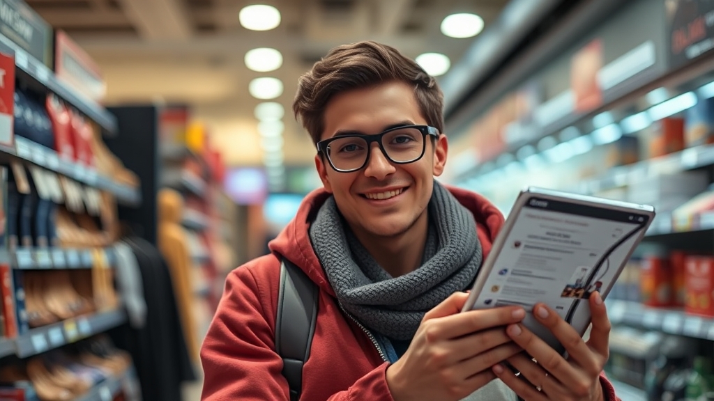 블랙프라이데이 구매 팁 (realistic 스타일)