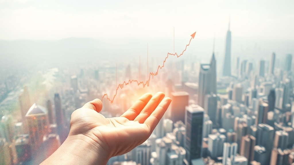 투자 전략, 어떻게 세워야 할까? (watercolor 스타일)