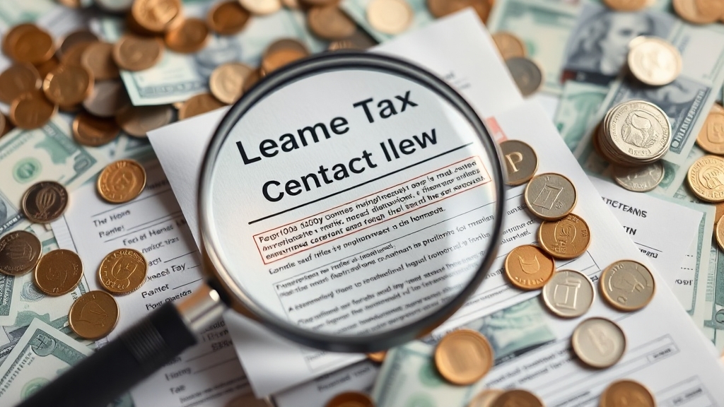 월세 세액공제 유의사항 및 FAQ (realistic 스타일)