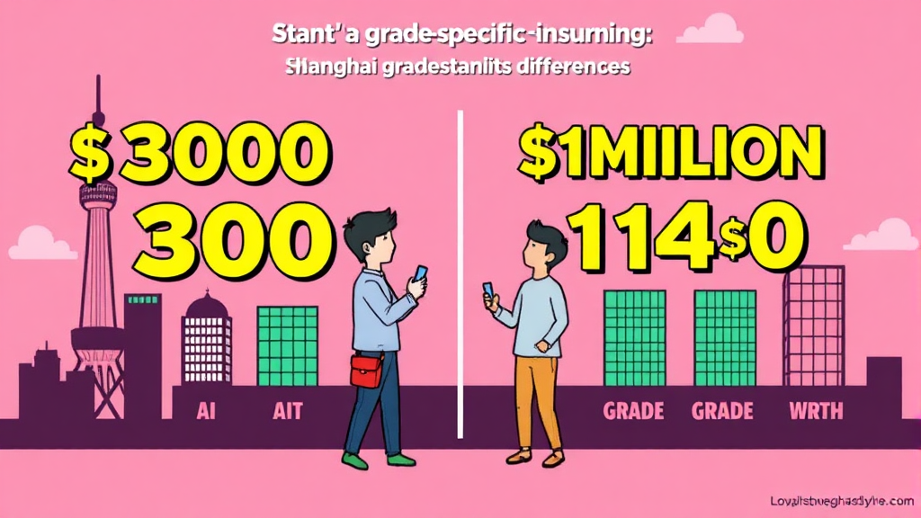 등급별 보험금, 얼마나 받을 수 있나? (cartoon 스타일)