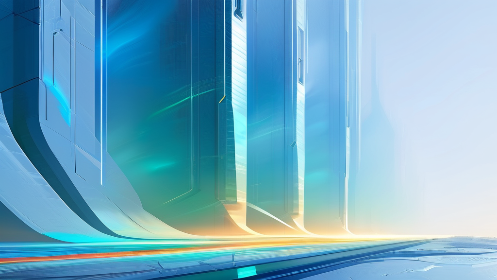 핵심 동력: 소부장 및 AI 반도체 기업 투자 (watercolor 스타일)