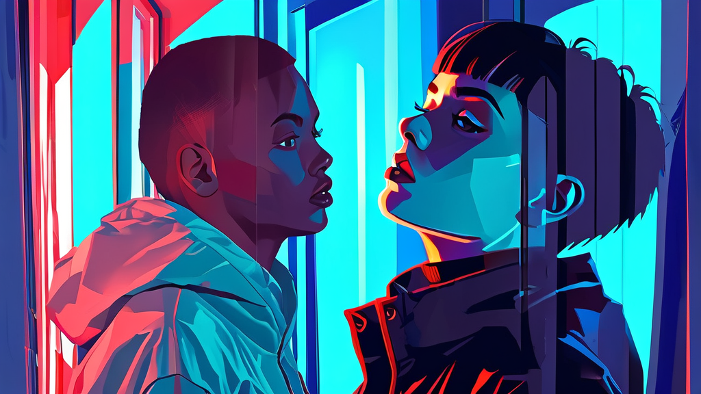 잔상과 번인, 무엇이 다를까요? (illustration 스타일)