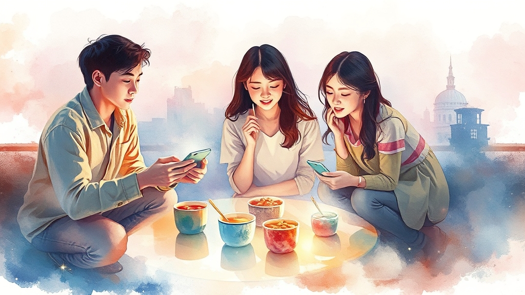 배민클럽-티빙 연동 절차 (watercolor 스타일)