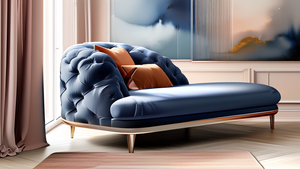 라운지 체어와 함께하는 거실 인테리어 스타일링 (watercolor 스타일)