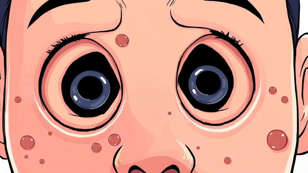 모공, 왜 생길까? (cartoon 스타일)
