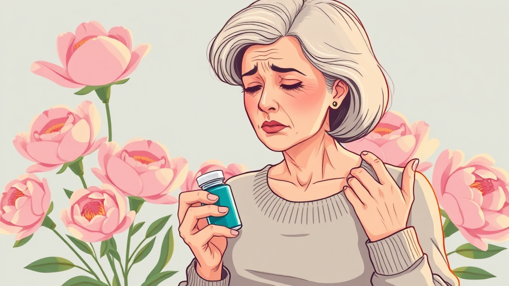 갱년기 소화불량, 다른 치료법과의 비교 (illustration 스타일)