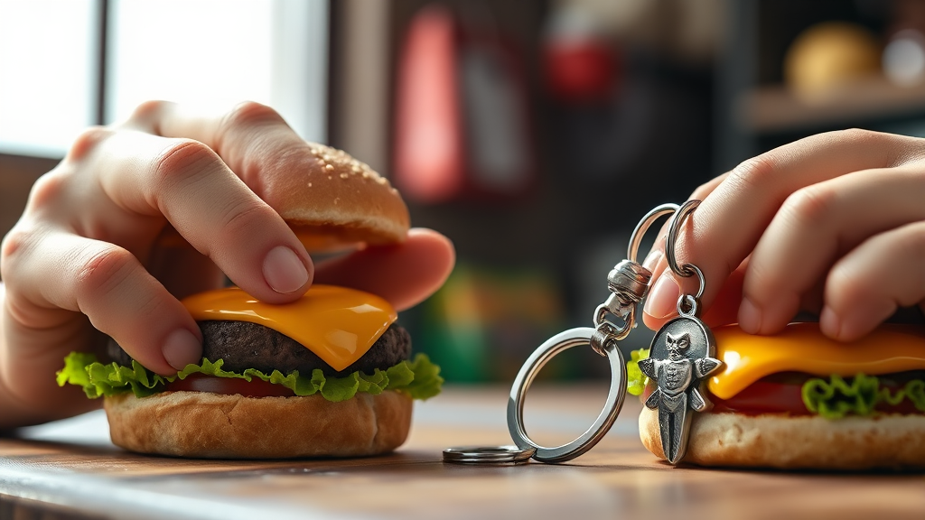 온라인 vs 오프라인 구매 방법 (realistic 스타일)