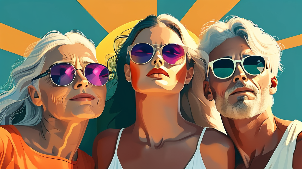 선크림 유통기한, 왜 중요할까요? (illustration 스타일)