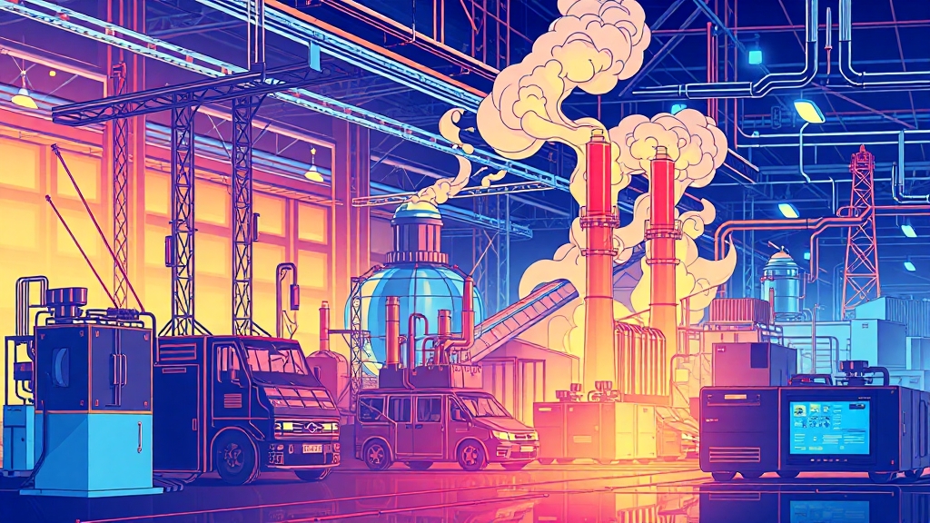 주요 사업별 성장 동력 및 경쟁력 (illustration 스타일)