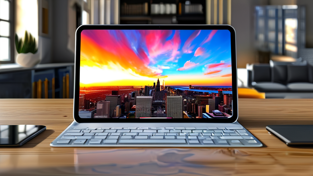 스마트폰 활용의 새로운 기준, 분할화면 (realistic 스타일)