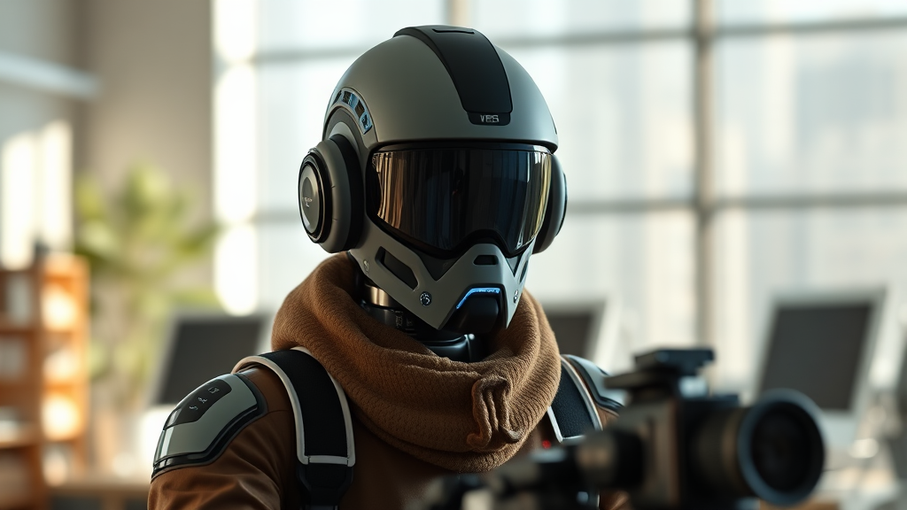 Google Flow, 미래 AI 기술의 전망 (realistic 스타일)