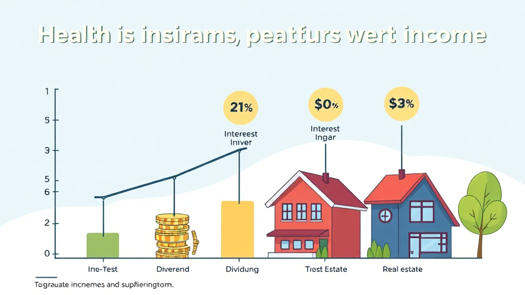 다양한 부수입 종류별 건강보험료 영향 분석 (cartoon 스타일)
