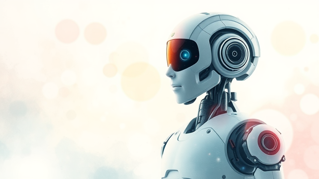 피지컬 AI 산업의 부상과 핵심 기술 (watercolor 스타일)