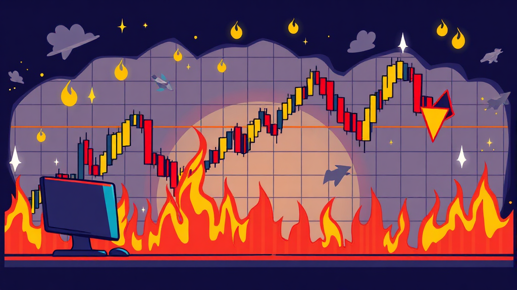 투자 대응 전략 (cartoon 스타일)