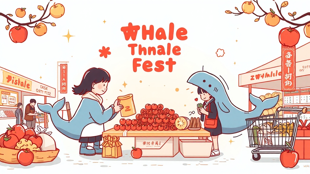 고래잇 페스타: 행사 개요 (illustration 스타일)