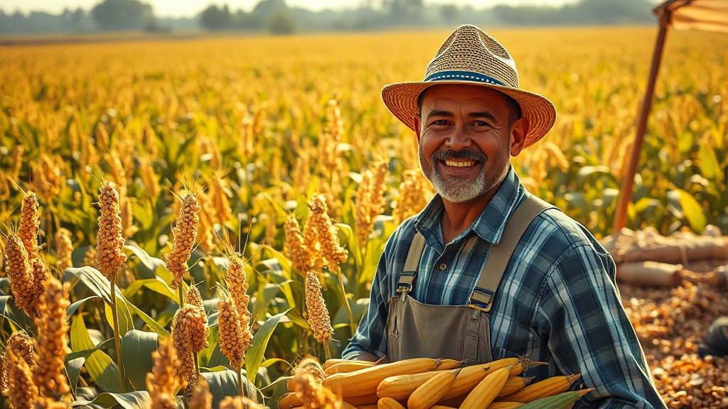 장단콩 직거래 장터 (realistic 스타일)