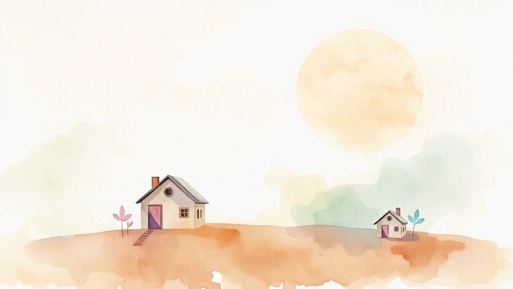 차상위계층이란? (watercolor 스타일)