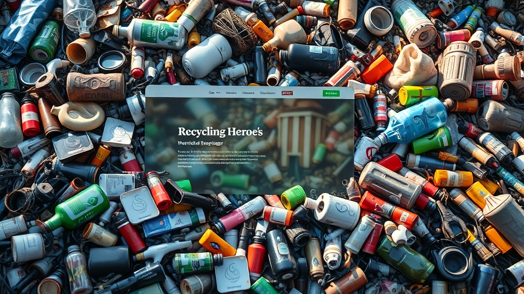 누리집, 분리배출 해결사 (realistic 스타일)