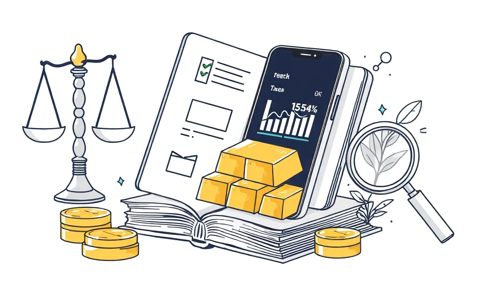 금통장 투자, 장점과 단점 (illustration 스타일)