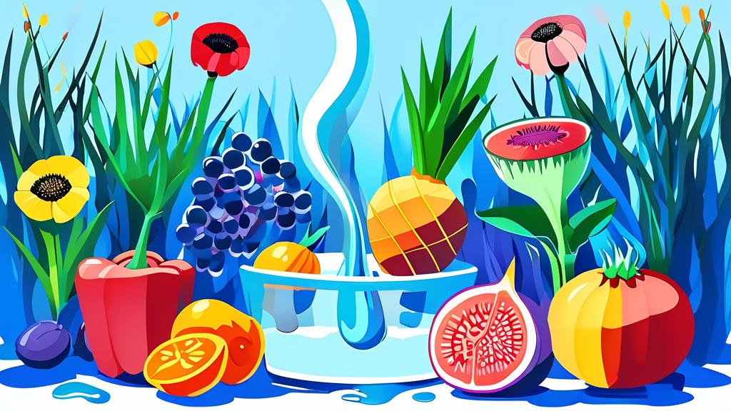 콜레스테롤 낮추는 식단: 핵심 음식 가이드 (cartoon 스타일)