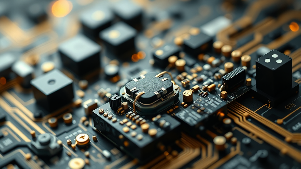 AI 반도체 투자 전략 (realistic 스타일)