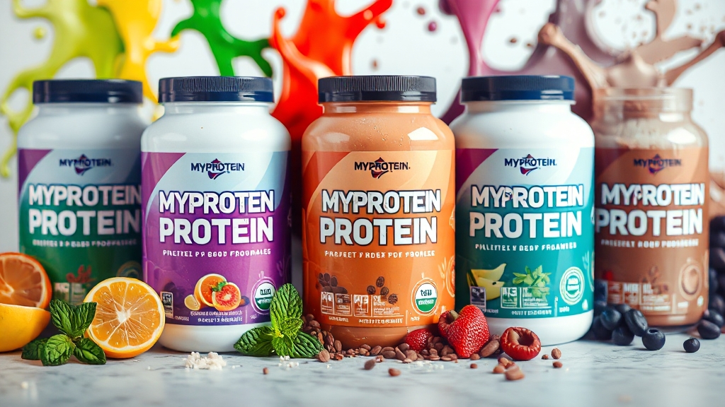 마이프로틴 맛 비교 & 후기 (realistic 스타일)