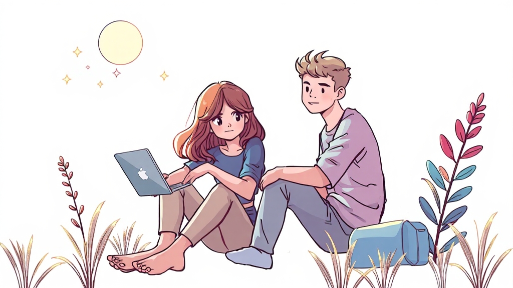 네이트온 PC버전 설치 가이드 (illustration 스타일)