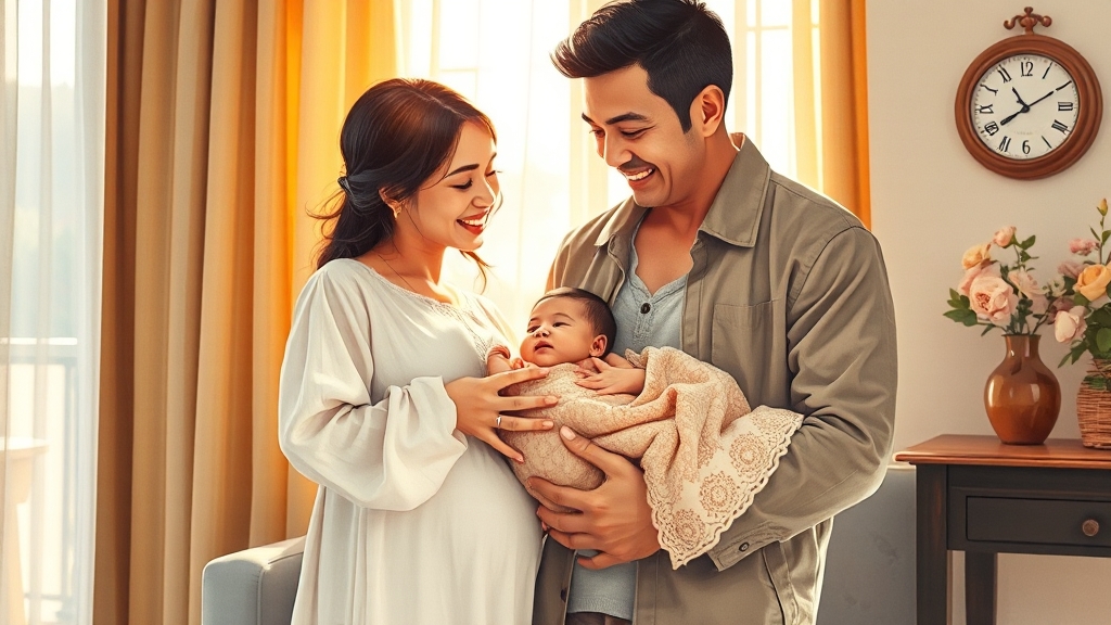 배우자 출산휴가란? (realistic 스타일)