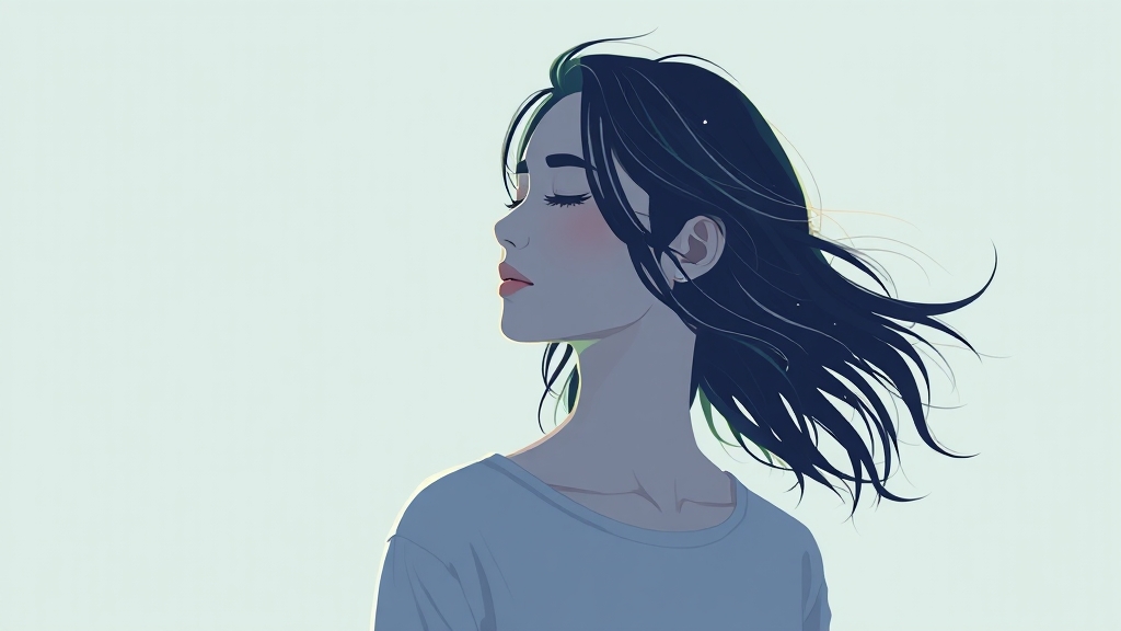 탈모 관리 제품 선택 가이드 (illustration 스타일)