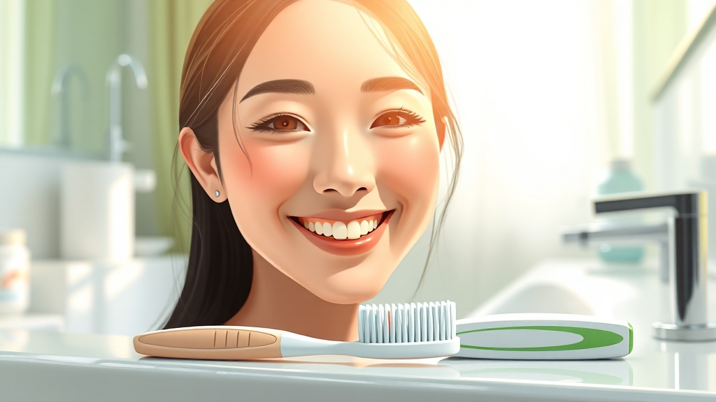 올바른 양치질 & 구강 관리법 (illustration 스타일)