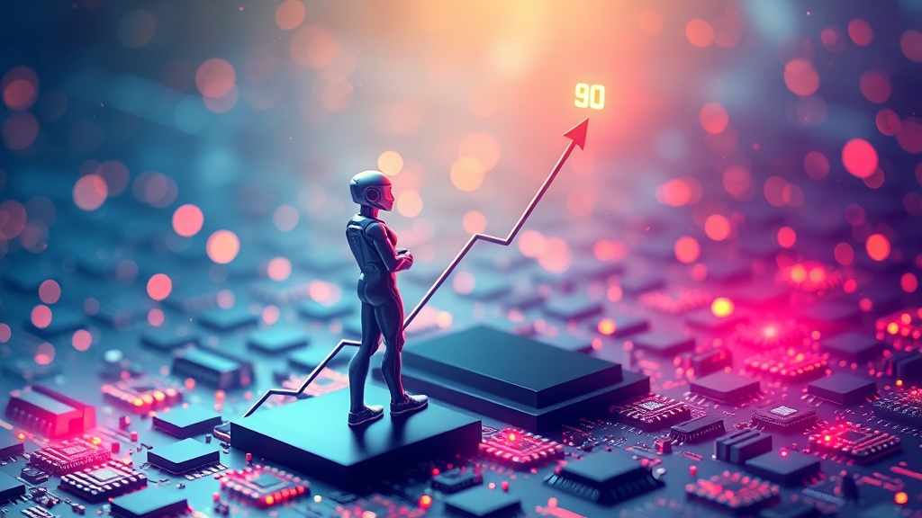 주가 전망은 어떨까? (illustration 스타일)