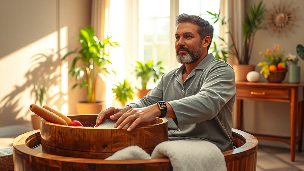 치료 후 관리 및 주의사항 (realistic 스타일)