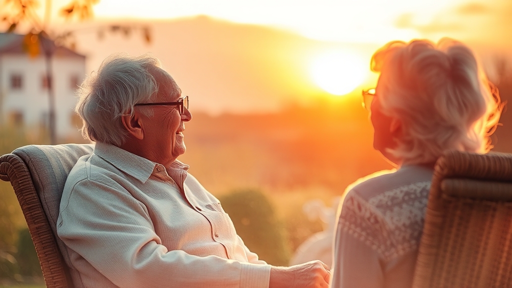 노후 준비 관리 방법 (watercolor 스타일)