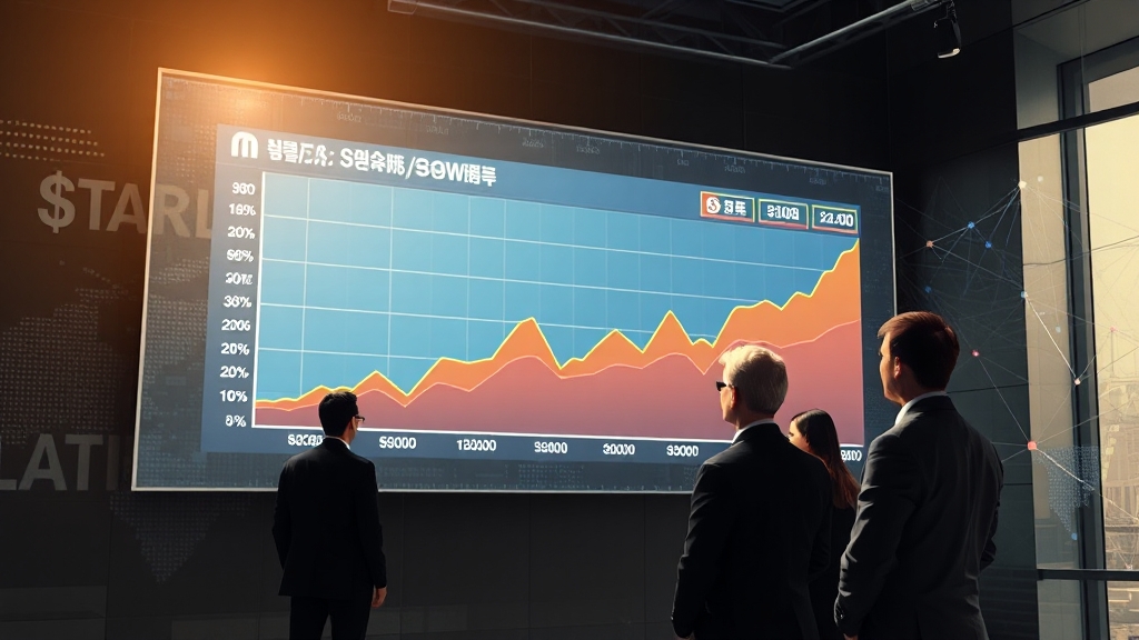 스테이블코인 관련주 투자 배경 (realistic 스타일)