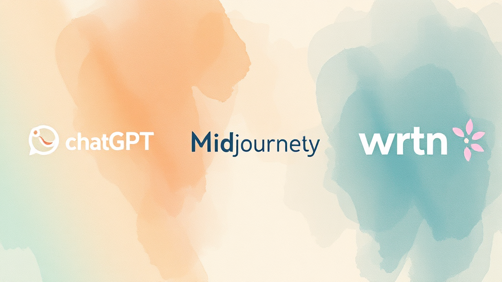 국내외 AI 이미지 생성 플랫폼 동향 (watercolor 스타일)