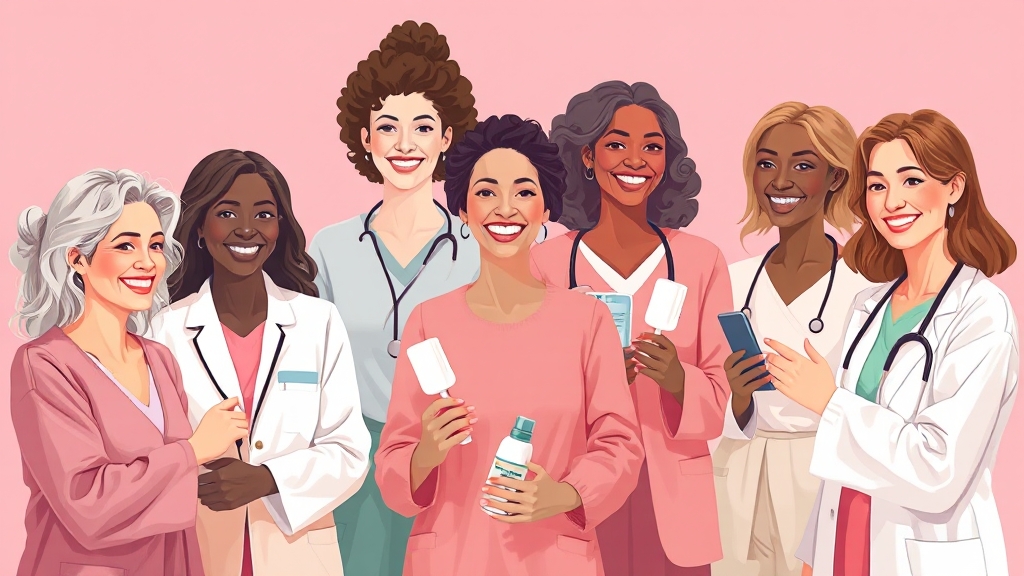 여성건강 지원금이란? (illustration 스타일)