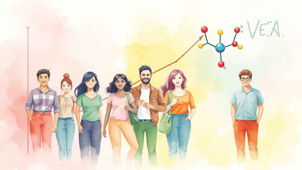 혈당 & 다이어트 영향 (watercolor 스타일)