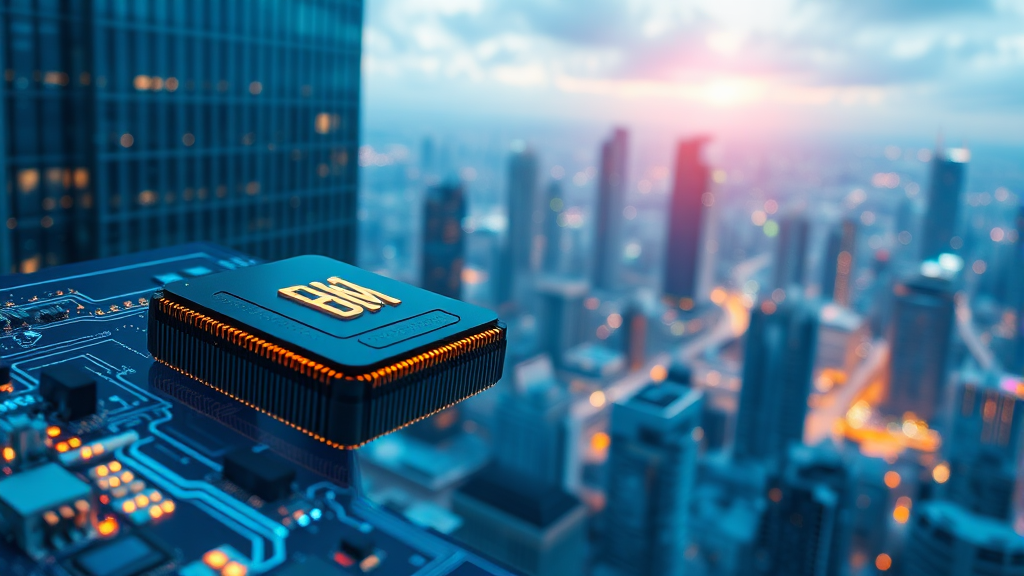 삼성전자 성장 배경 (realistic 스타일)