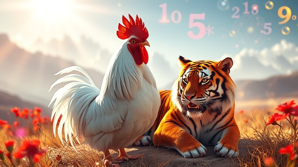 행운의 색상 & 숫자 (realistic 스타일)