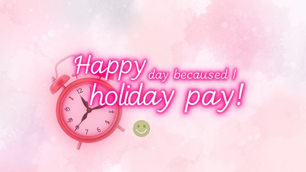 주휴수당 계산 및 조건 (watercolor 스타일)