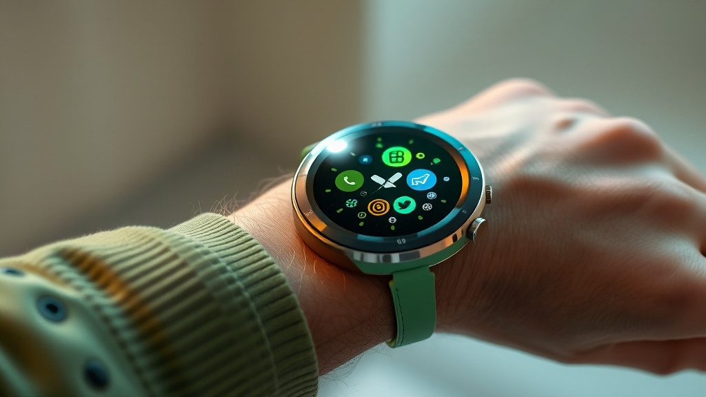 워치7 그린: 최종 결론 (realistic 스타일)