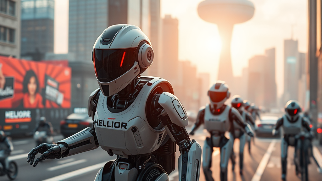 헬리오스, 로봇 기술의 미래? (realistic 스타일)