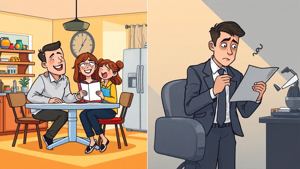 기존 대출 vs 정부 지원 대출, 뭐가 다를까? (cartoon 스타일)