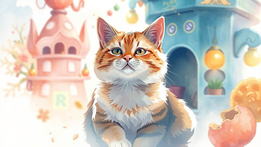 냥잘알 테스트: 고양이 지능은? (watercolor 스타일)