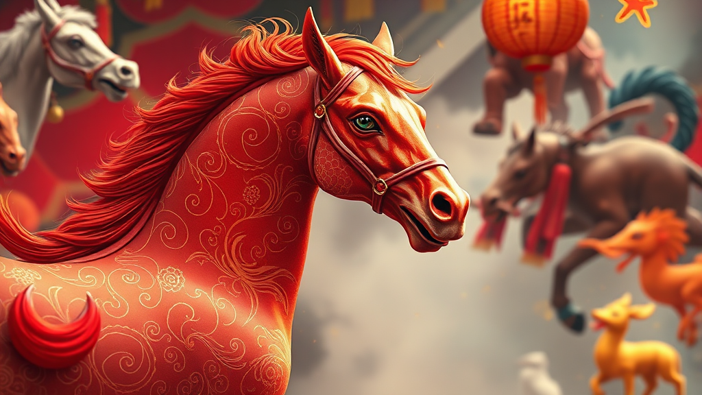 2026년 띠별 운세 미리보기 (realistic 스타일)